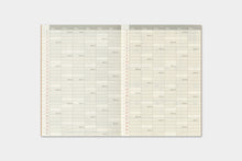Load image into Gallery viewer, TRAVELER'S COMPANY - Traveler's Notebook Passport - 2027 Monthly Diary