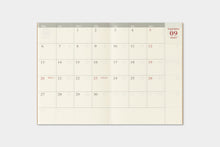 Load image into Gallery viewer, TRAVELER'S COMPANY - Traveler's Notebook Passport - 2027 Monthly Diary