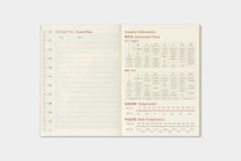 Load image into Gallery viewer, TRAVELER'S COMPANY - Traveler's Notebook Passport - 2027 Monthly Diary