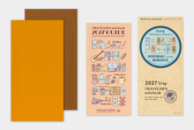 Laden Sie das Bild in den Galerie-Viewer, TRAVELER'S COMPANY - Traveler's Notebook Regular - 2027 vertikales Wochenalender