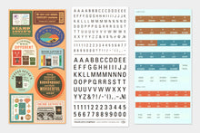 Laden Sie das Bild in den Galerie-Viewer, TRAVELER'S COMPANY - Traveler's Notebook - 2027 Individuelles Sticker-Set