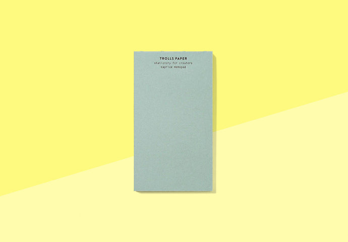 TROLLS PAPER - Caprice Memo Pad - Turquoise