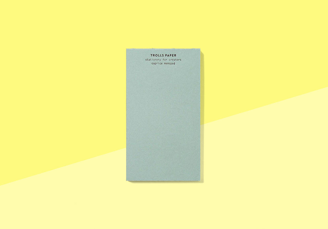 TROLLS PAPER - Caprice Memo Pad - Turquoise