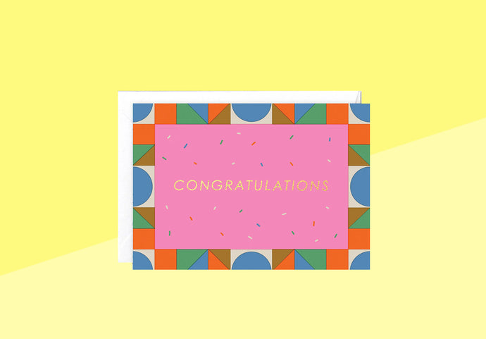 WRAP - Greeting card - Congratulations
