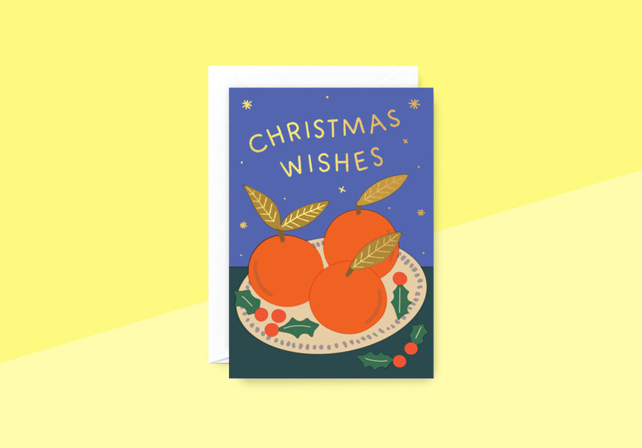 WRAP - Grußkarte - Christmas Wishes