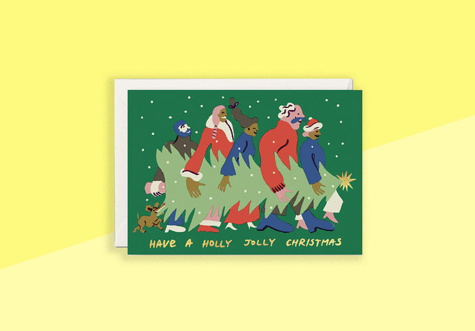 WRAP - Greeting card - Have a Holly Jolly Christmas