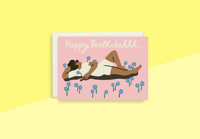 WRAP - Greeting card - Happy Birthdahhhh