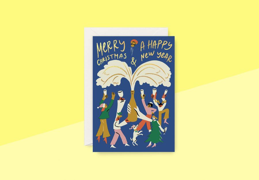 WRAP - Grußkarte - Merry Christmas Celebration