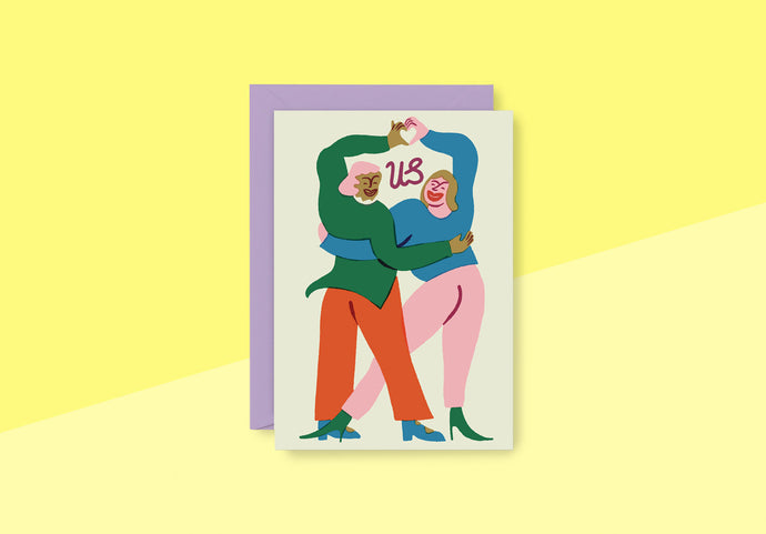 WRAP - Greeting card - Us
