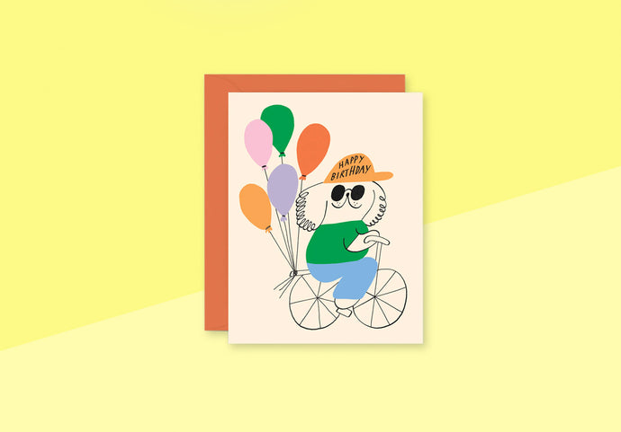 WRAP - Greeting card - Party Animals