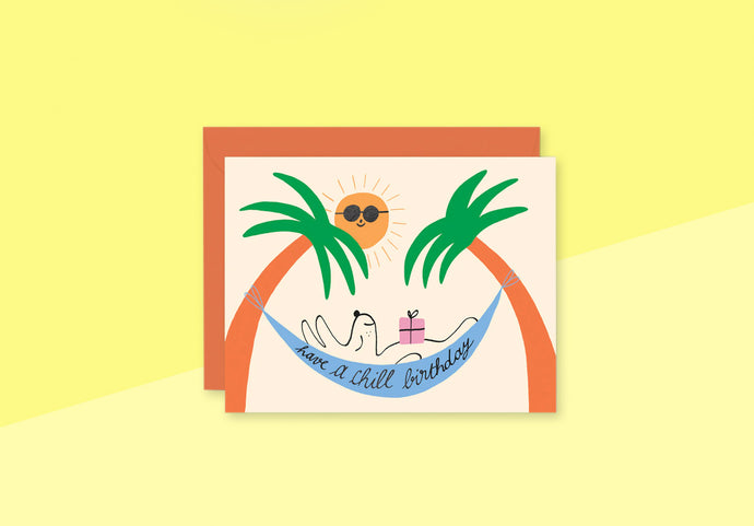 WRAP - Greeting card - Chill Birthday