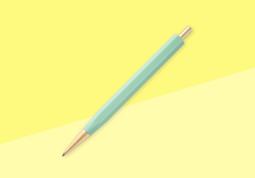 YSTUDIO - Glamour Evolve - Ocean Sustainable Ballpoint Pen - Teal Green