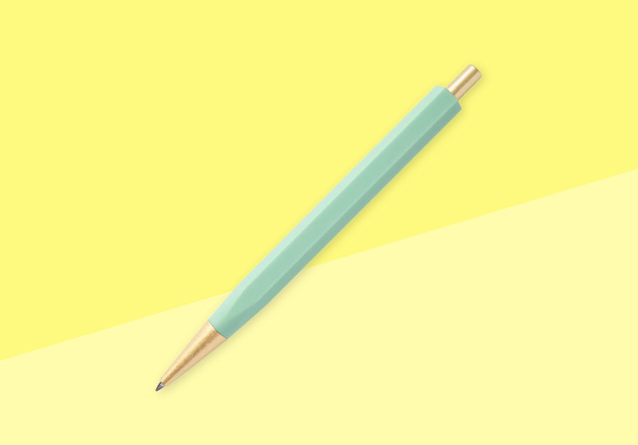 YSTUDIO - Glamour Evolve - Ocean Sustainable Ballpoint Pen - Teal Green