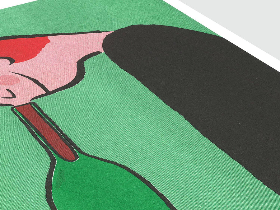 JEAN JULLIEN - A3 poster - Bottle
