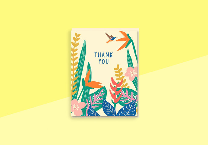 EMMA COOTER - Greeting card - Thank you