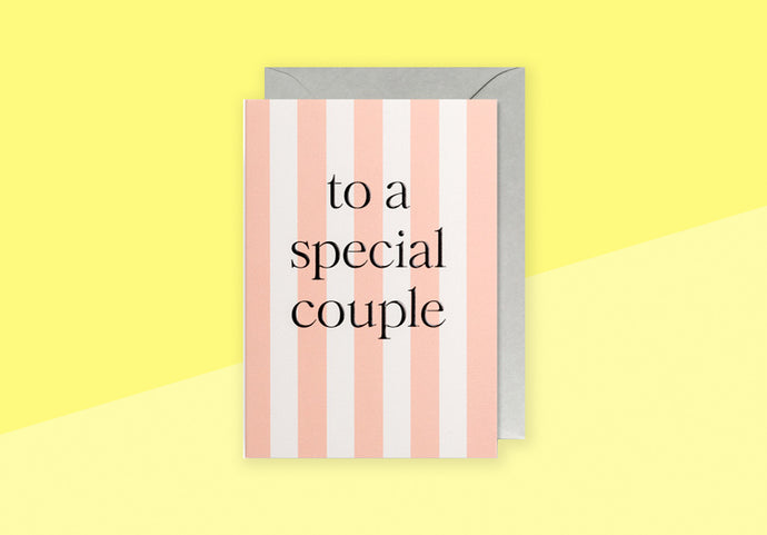 PARASOL - Greeting card - To A Special Couple