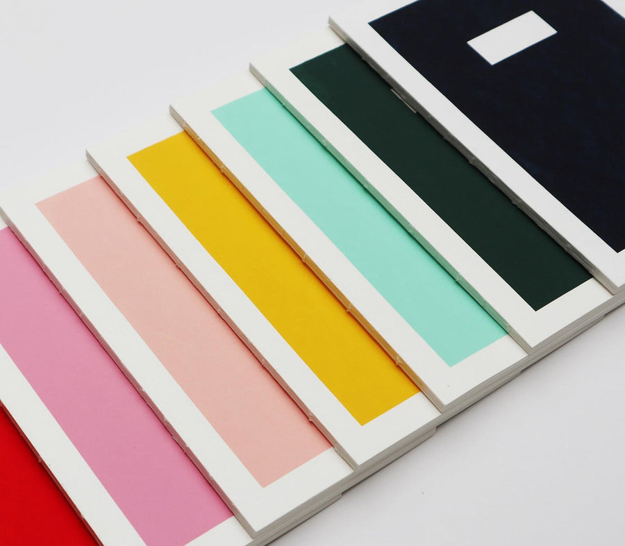 HANADURI - Hanji Book Cabinet - A5 Gepunktet - Gelb