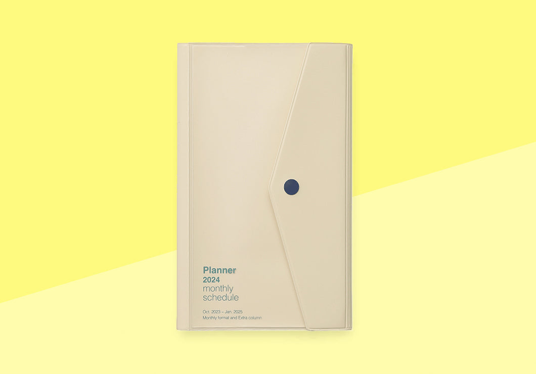 HIGHTIDE – Bruma Agenda 2024 monatlich – B6 Elfenbein