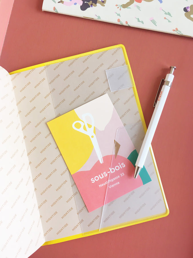 HIGHTIDE - Iris diary 2024 weekly  - B6 Yellow