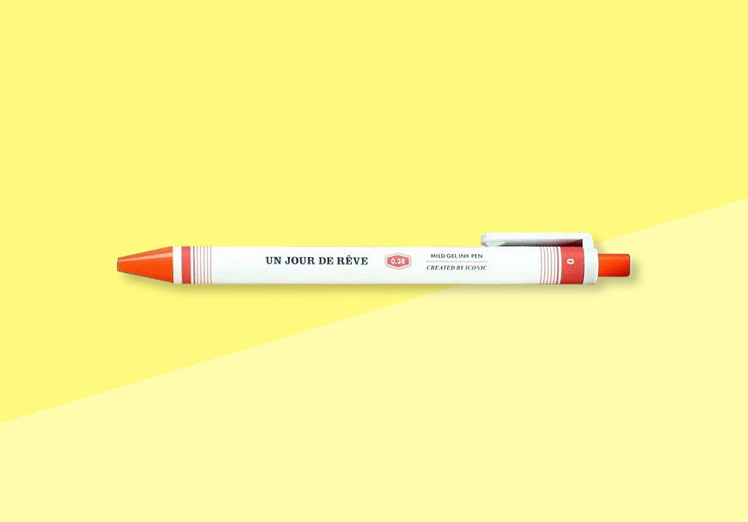 ICONIC - Mild Gel Stift 0.38 - Orange