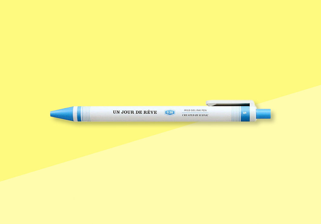 ICONIC - Mild Gel Stift 0.38 - Hellblau