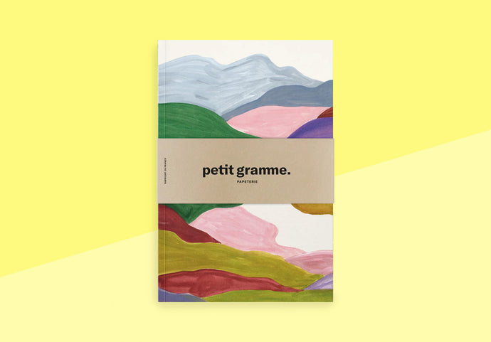 PETIT GRAMME - Notizbuch Medium - Fjord