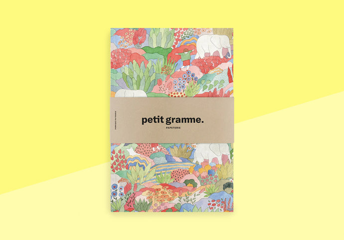 PETIT GRAMME - Notizbuch Medium - Printemps