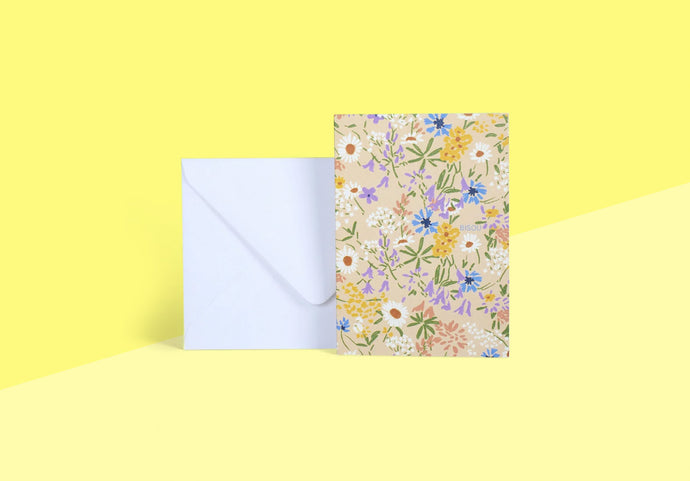 SEASON PAPER COLLECTION - Greeting Card - Jardin d'été