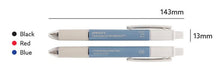 Load image into Gallery viewer, ICONIC - Smooth 3-Color Pen 0.38 - Indie Blue