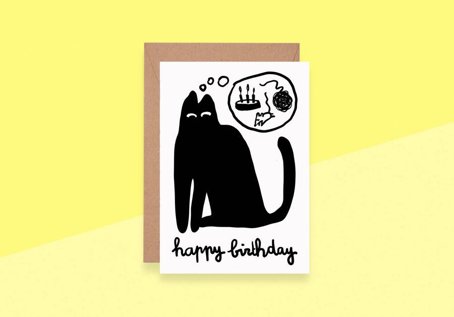 SOUS-BOIS - Greeting card - Cat Dream
