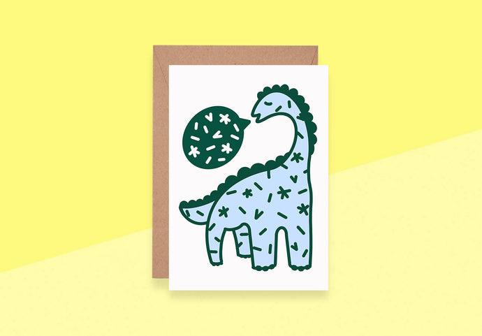SOUS-BOIS - Greeting card - Dino Words