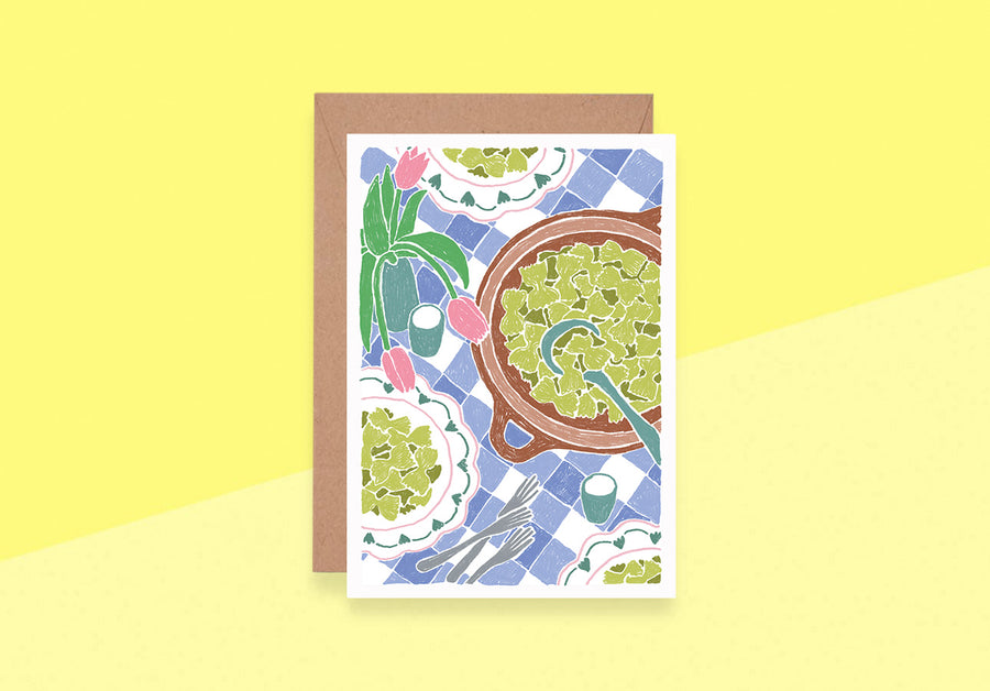 SOUS-BOIS - Greeting card - Pesto Pasta