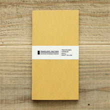 Load image into Gallery viewer, TRAVELER&#39;S FACTORY - Regular size Refill - Kraft Yellow