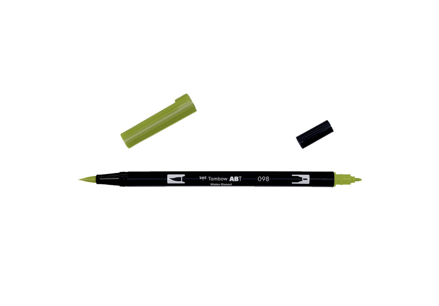 TOMBOW - ABT Dual Brush Pen - 098 avocado