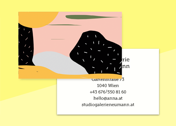 SOUS-BOIS - business cards  – 