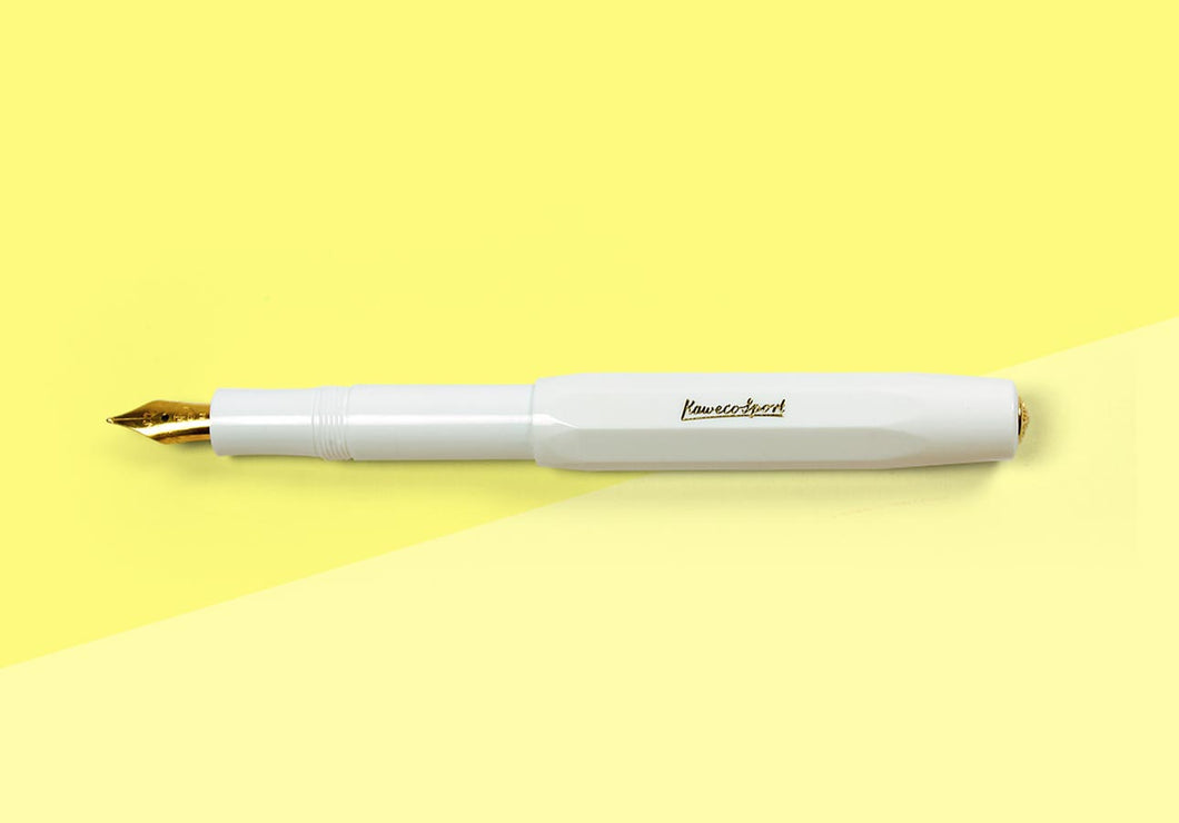 KAWECO - CLASSIC SPORT - Füllhalter - Weiß