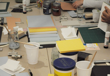 Load image into Gallery viewer, glue binding - bookbinding workshop