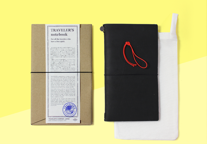 TRAVELER'S COMPANY – Traveler's Notebook Regular - Black
