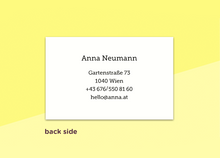 Load image into Gallery viewer, SOUS-BOIS - business cards  – &quot;simples&quot;