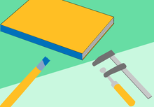 Load image into Gallery viewer, glue binding - bookbinding workshop