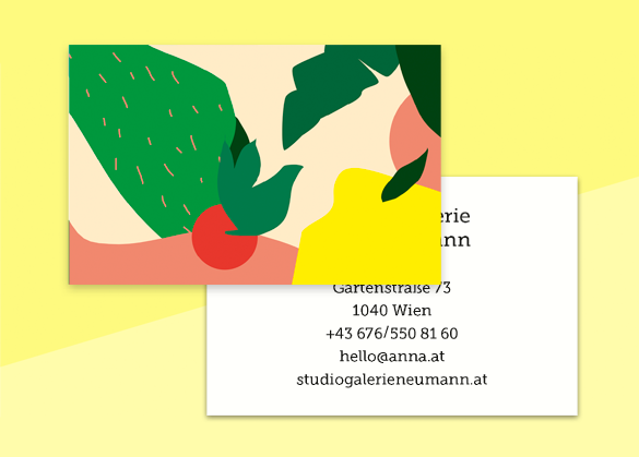 SOUS-BOIS - business cards  – 