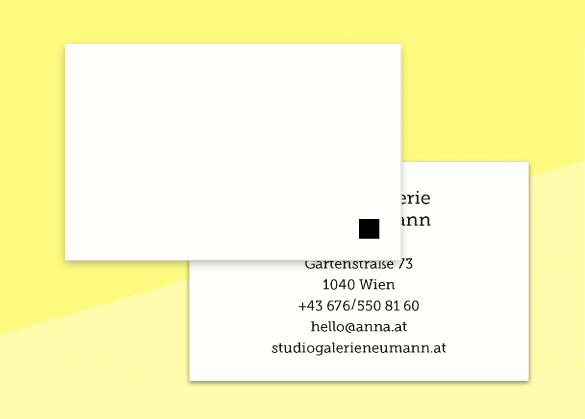 SOUS-BOIS - business cards  – 