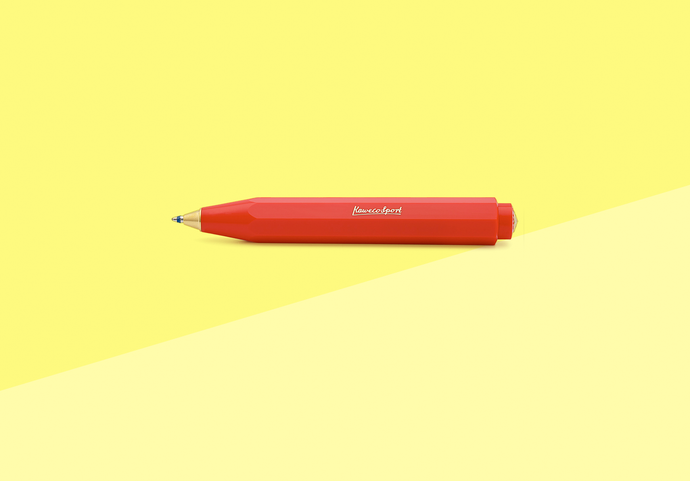 KAWECO - CLASSIC SPORT - Ballpoint Pen - Red