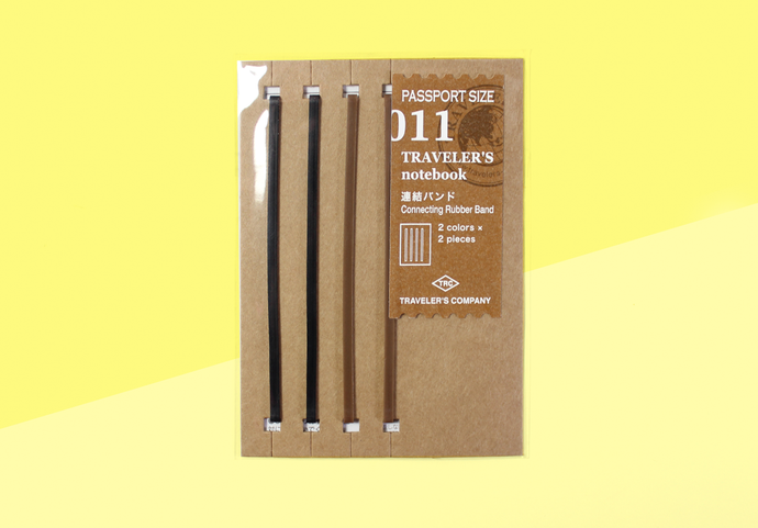 TRAVELER'S COMPANY – Traveler's Notebook Passport - 011 Connecting Rubber Bands