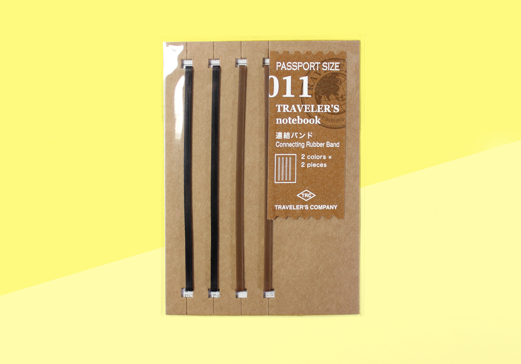 TRAVELER'S COMPANY – Traveler's Notebook Passport - 011 Connecting Rubber Bands