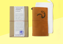 Load image into Gallery viewer, TRAVELER&#39;S COMPANY – Traveler&#39;s Notebook Regular - Camel