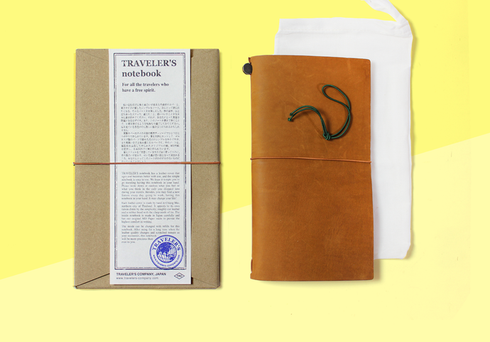 TRAVELER'S COMPANY – Traveler's Notebook Regular - Camel
