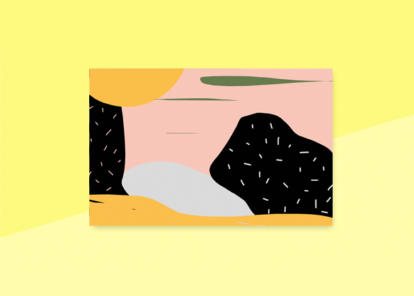 SOUS-BOIS - business cards  – "goudoul"