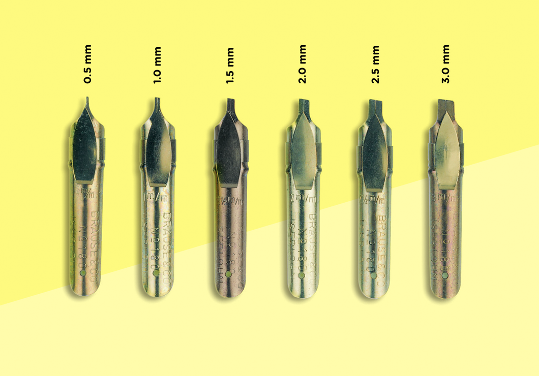BRAUSE - Calligraphy - Bandzug Nib