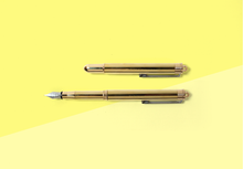 Load image into Gallery viewer, TRAVELER&#39;S COMPANY - Brass Fountain Pen